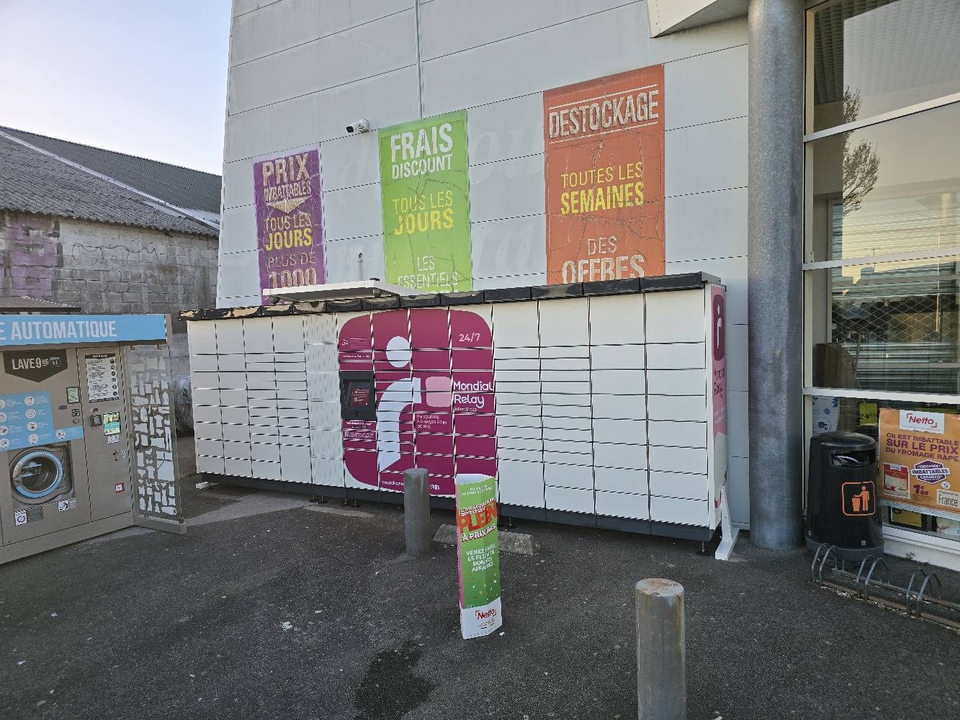 Locker 24/7 Netto 56860 Sene, 22 22 Rue du Verger, 56860 Séné