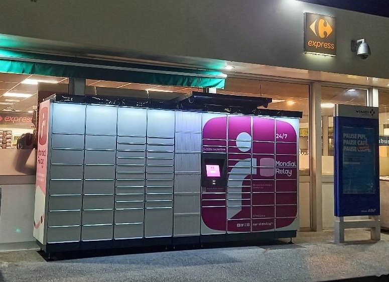 Locker 24/7 Station BP Cubzac, Aire d'autoroute A10 maillac station BP, 33240 Cubzac-les-Ponts