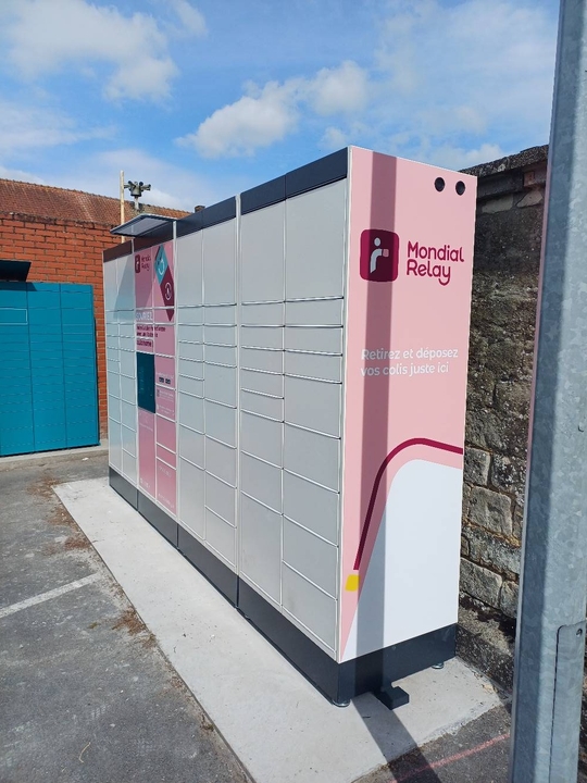 Locker 24/7 Mairie, 1 1 Rue de la Mairie, 62530 Servins