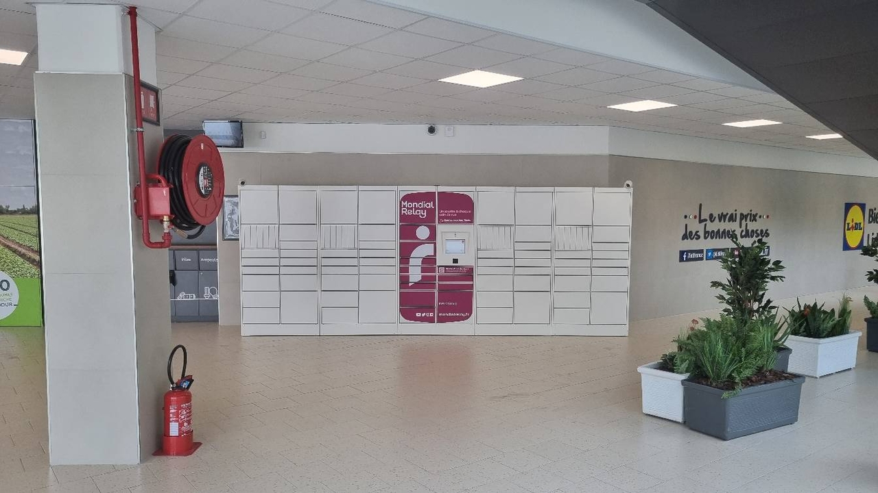 Locker Lidl Thonon les Bains, 17 17 Chemin de sur les Crêts, 74200 Thonon-les-Bains