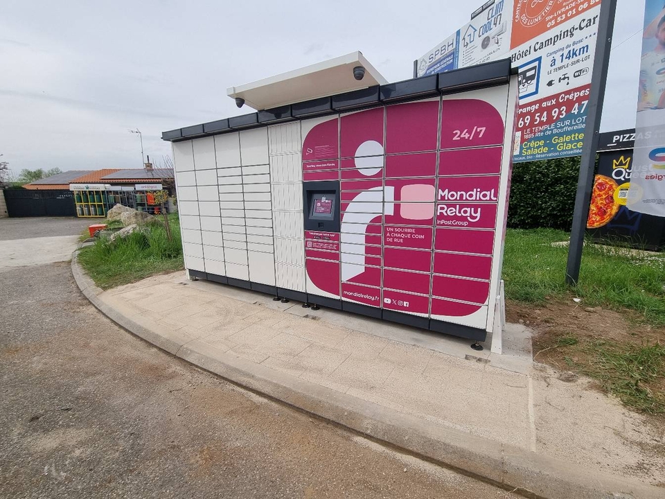Locker 24/7 Total Energie Bourran, Lieu-dit le, 47320 Bourran