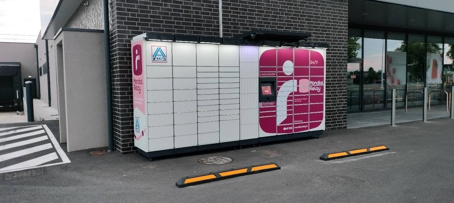 Locker 24/7 Aldi Lucon, Rue Joseph Cugnot, 85400 Luçon