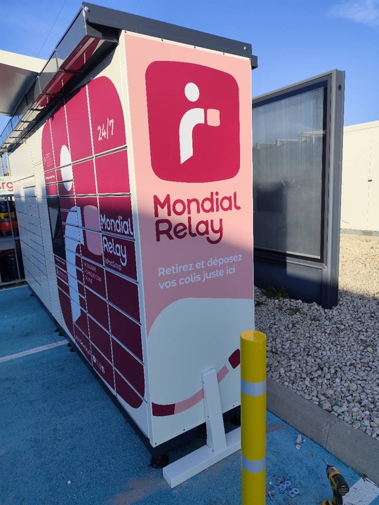 Locker 24/7 U Express Ste Cecile les Vignes, 80 80 Route de Travaillan, 84290 Sainte-Cécile-les-Vignes