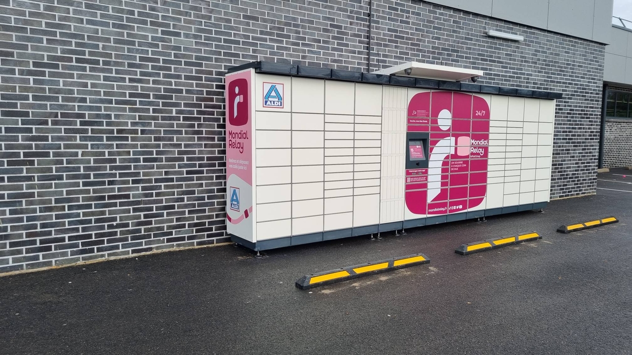 Locker 24/7 Aldi Sausheim, 1 1 Rue d'Alsace, 68390 Sausheim