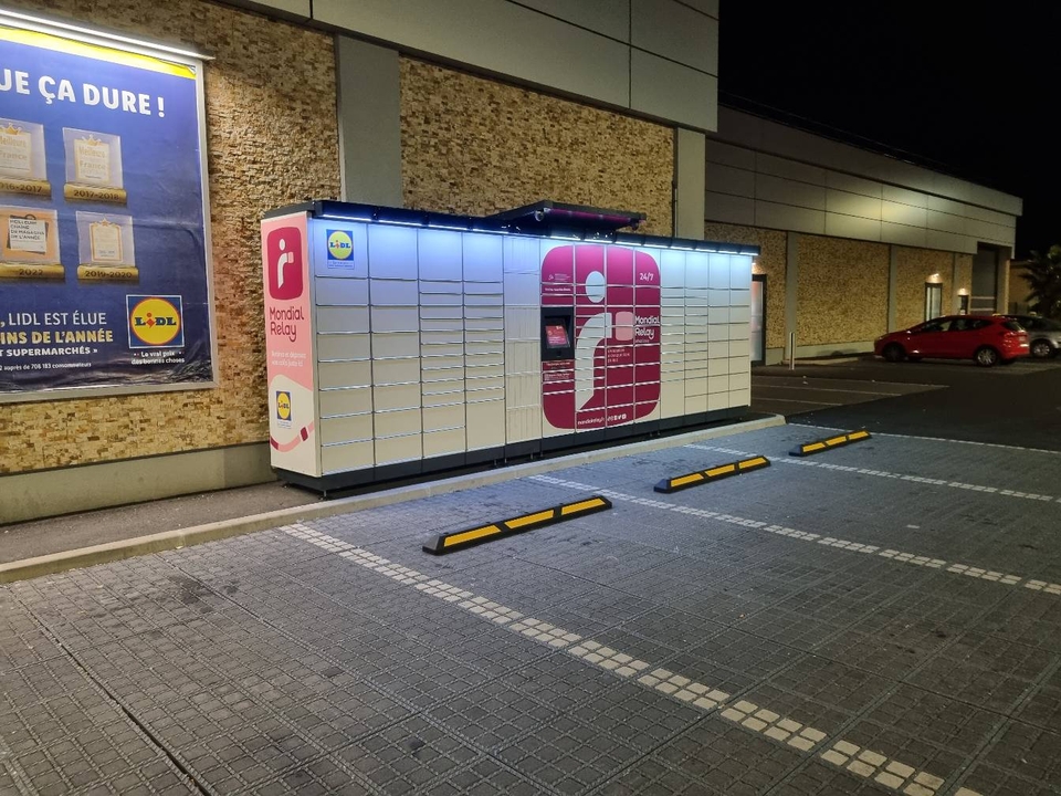 Locker 24/7 Lidl Saleilles, 454 Route de Cabestany, 66280 Saleilles