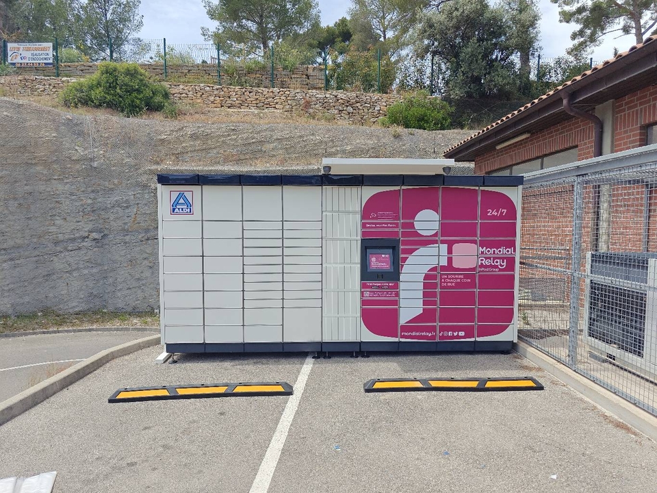 Locker 24/7 Aldi Arène Cros La Ciotat, 201 201 Chemin Arène Cros, 13600 La Ciotat