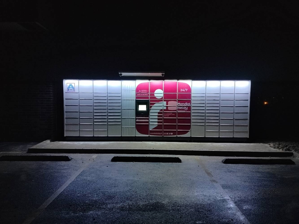 Locker 24/7 Aldi 08400 Vouziers, 28 Rue du Blanc Mont, 08400 Vouziers