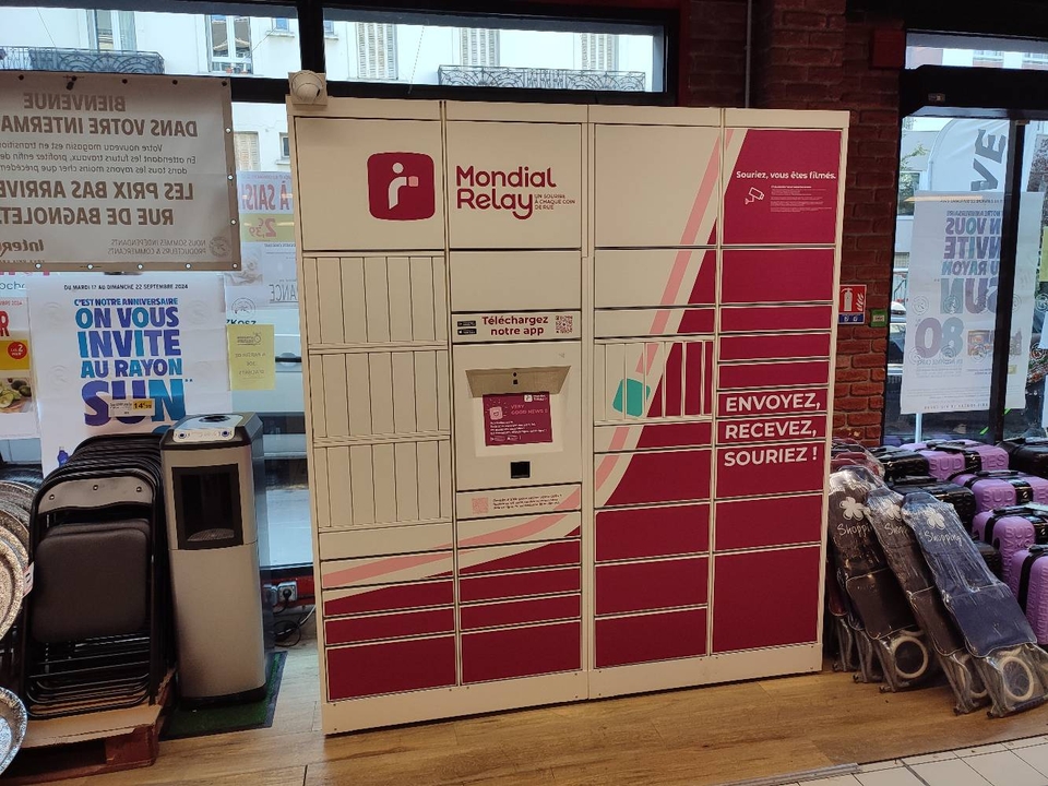 Locker Intermarché Bagnolet 75020 Paris, 27-31 27 rue de Bagnolet, 75020 Paris