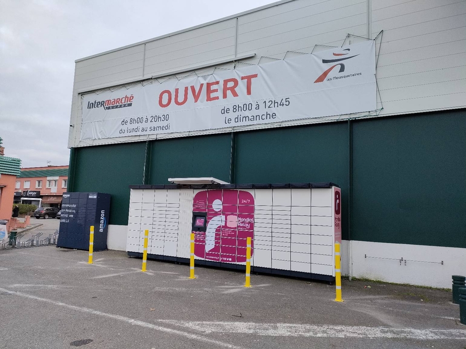 Locker 24/7 Intermarché St Caprais 31240 L'Union, 88 45 Centre Commercial Saint Caprais, 31240 L'Union