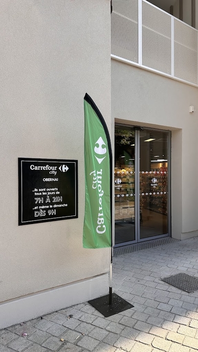 Carrefour City Obernai, 7 Rempart Monseigneur Caspar, 67210 Obernai