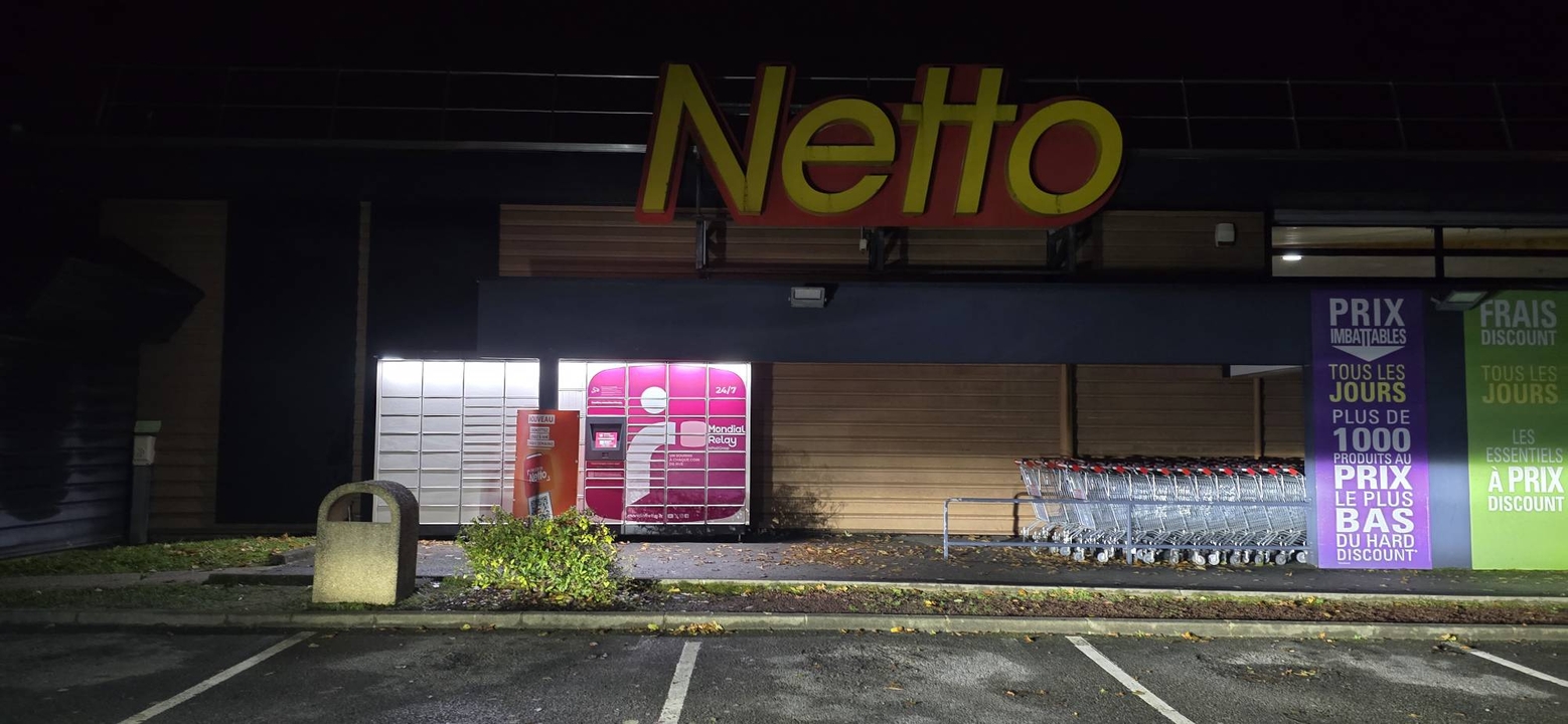 Locker 24/7 Netto 29270 Carhaix-Plouguer, 12 Rue de la Fontaine Lapic, 29270 Carhaix-Plouguer