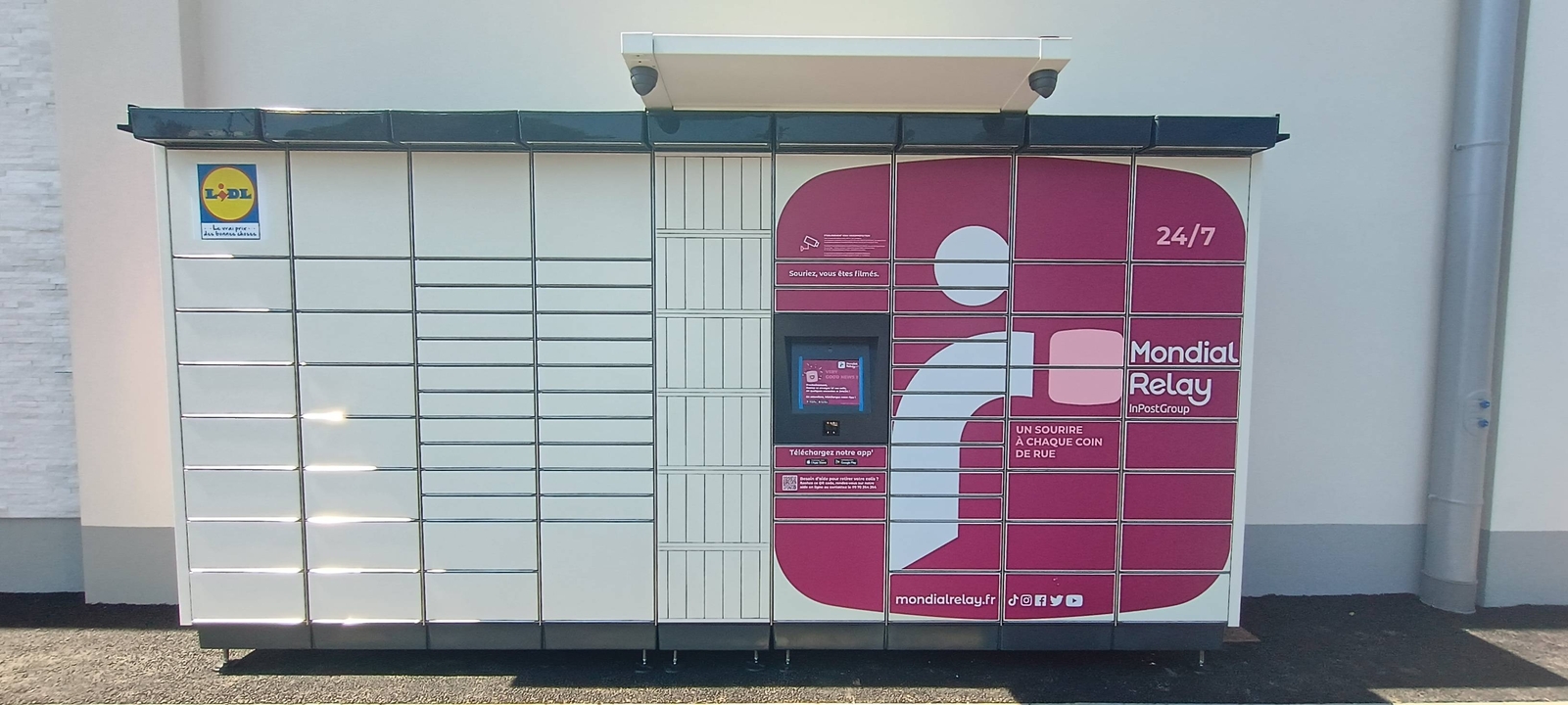 Locker 24/7 Lidl St Amand Montrond, 103 Avenue du Général de Gaulle, 18200 Saint-Amand-Montrond