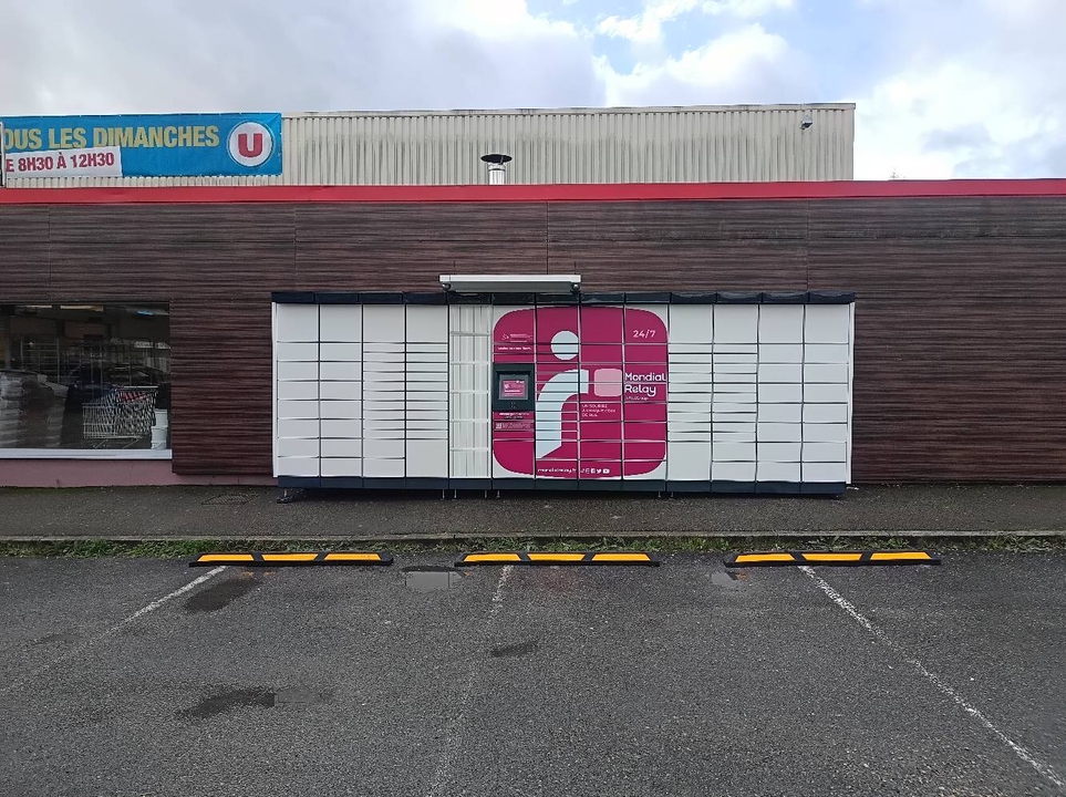 Locker 24/7 Super U 51800 Sainte-Menehould, Avenue de la Gare, 51800 Sainte-Menehould