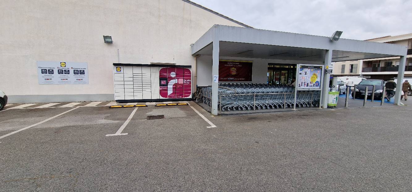 Locker 24/7 Lidl Carnot Cogolin, 91 Rue Carnot, 83310 Cogolin