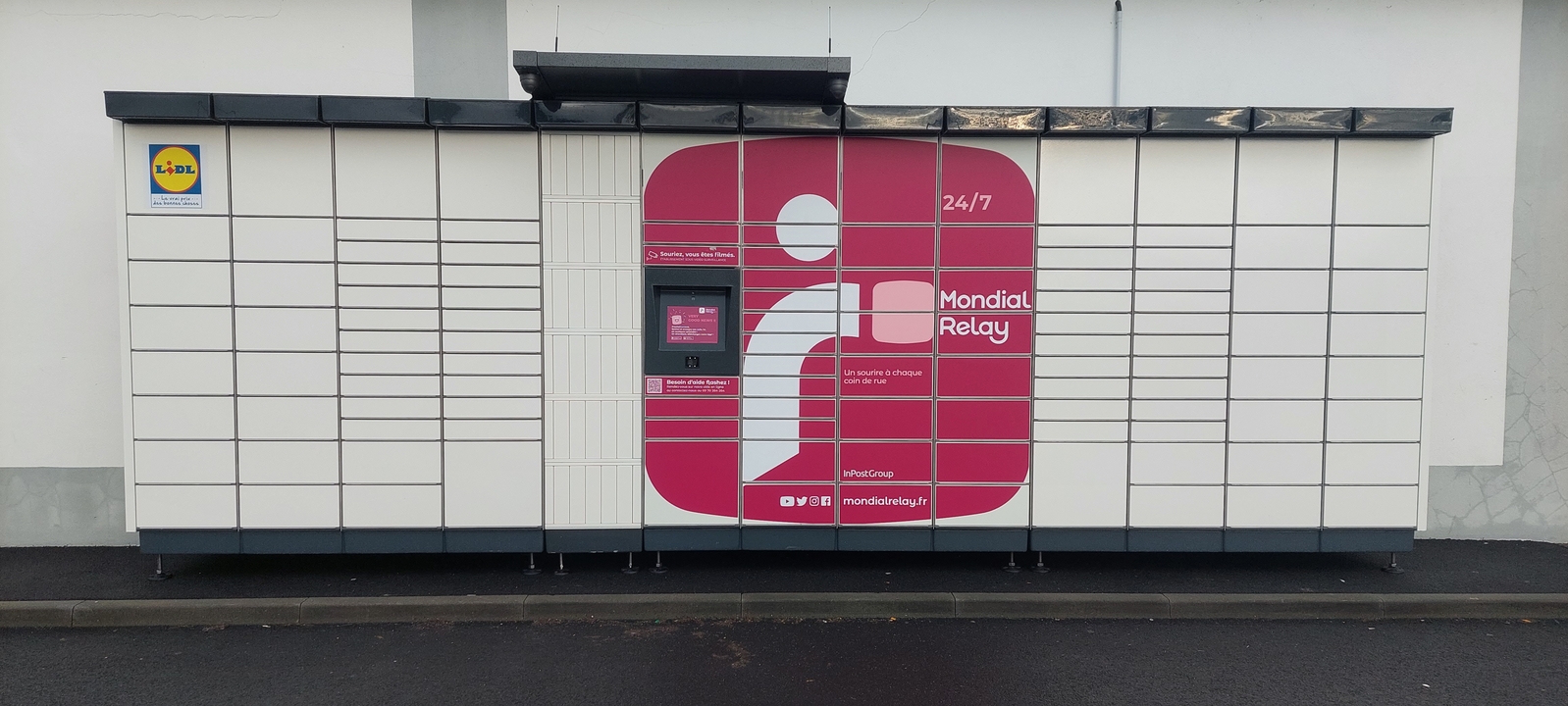 Locker 24/7 Lidl le Pouliguen, 38 38 Avenue de Llantwit Major, 44510 Le Pouliguen