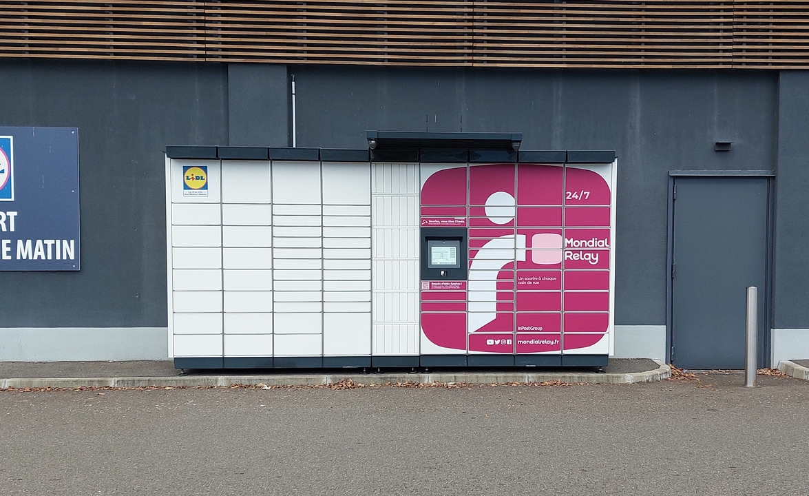 Locker 24/7 Lidl Mont Marsan, 1361 1361 Avenue du Maréchal Juin, 40000 Mont-de-Marsan