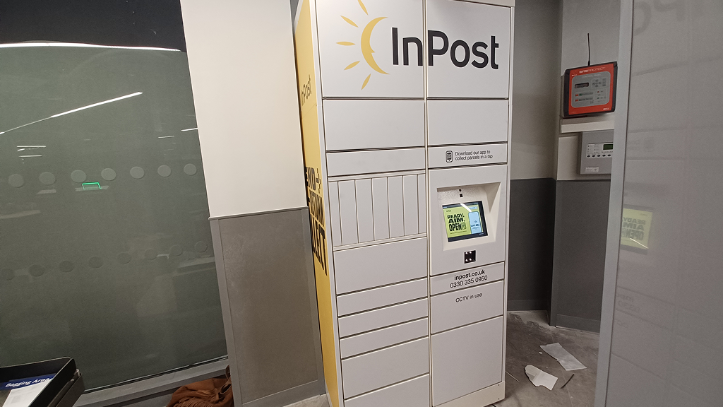 InPost's photo of the locker: InPost UK00217072