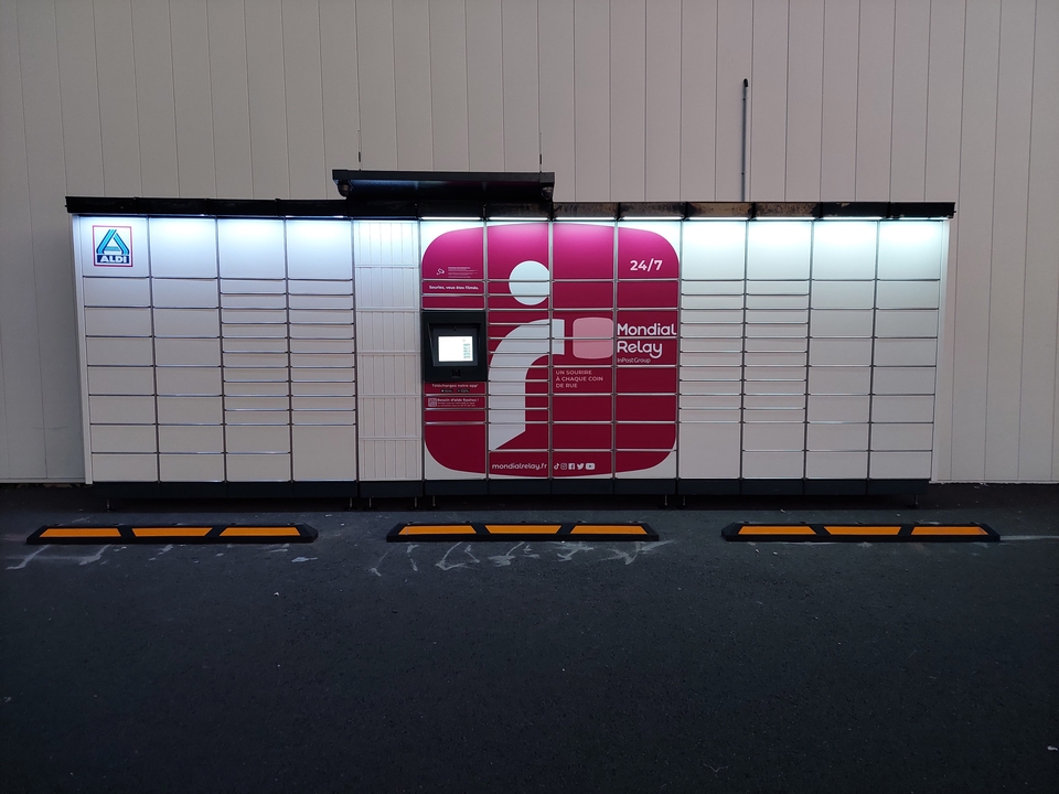 Locker 24/7 Aldi Saint-Laurent-Les-Tours, 57 57 Rue de Gary, 46400 Saint-Laurent-les-Tours