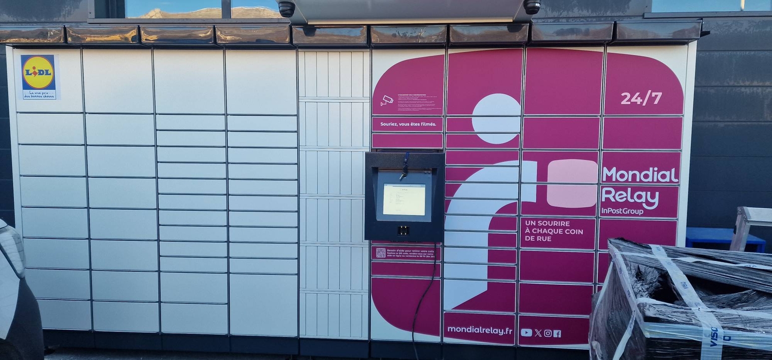 Locker 24/7 Lidl Av. de Provence 05000 Gap, 59 56 Avenue de Provence, 05000 Gap