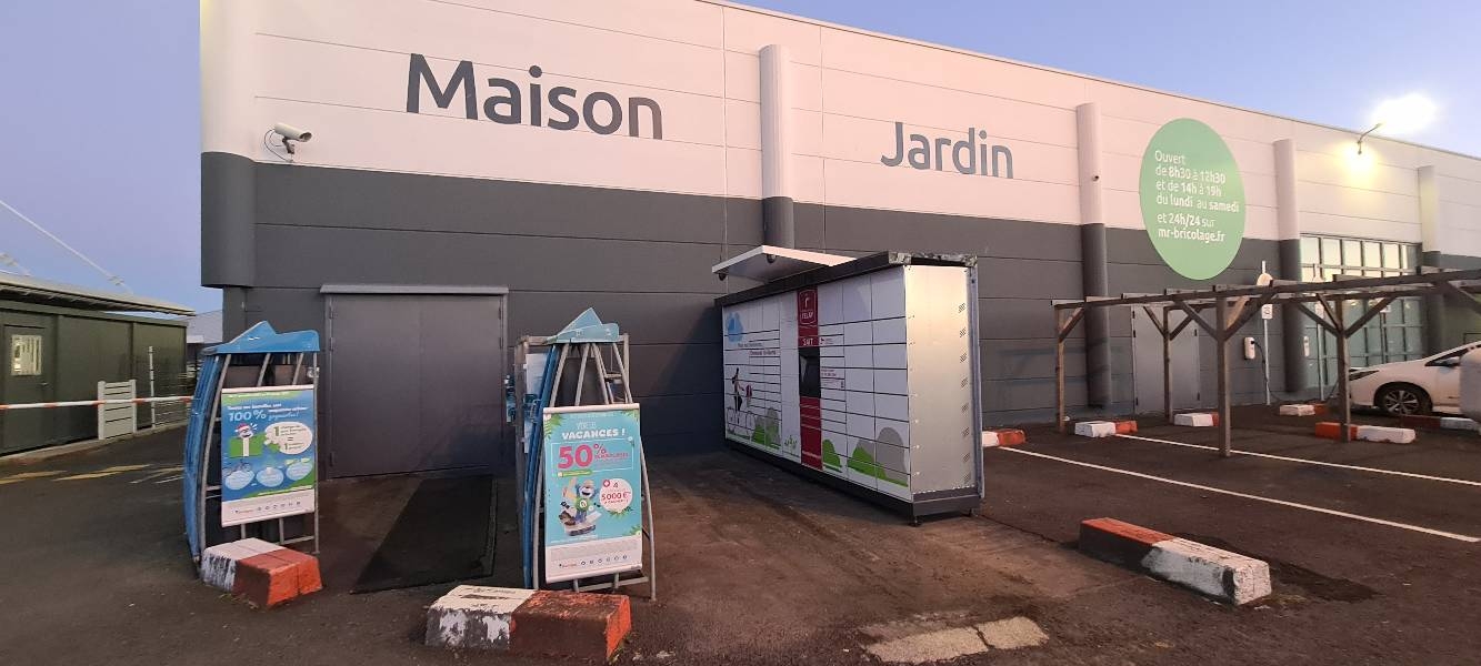 Locker 24/7 Mr Bricolage Agde, 95 95 Chemin d'Agde au Mont Saint-Loup, 34300 Agde