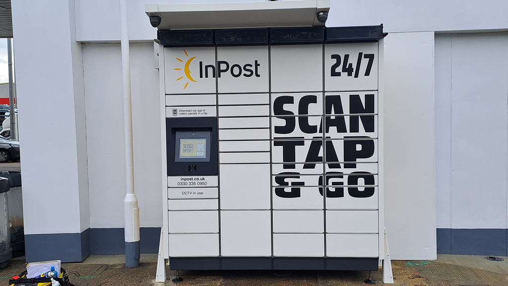 Zdjęcie paczkomatu od InPost: InPost UK00490170