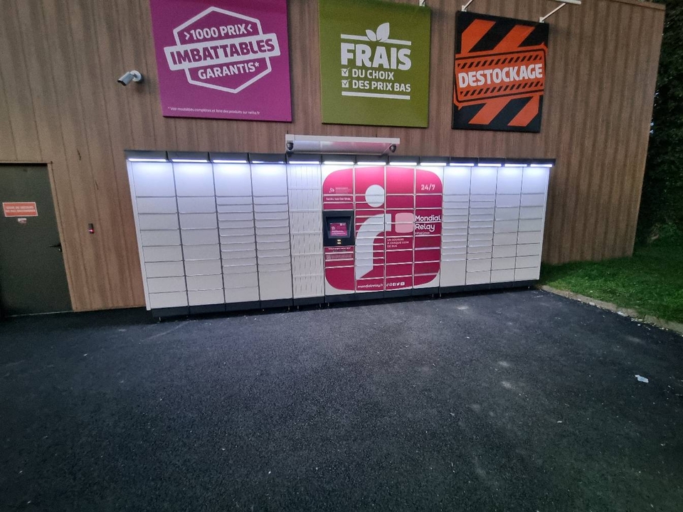 Locker 24/7 Netto 56300 Pontivy, 4 Bis Rue des Pervenches, 56300 Pontivy