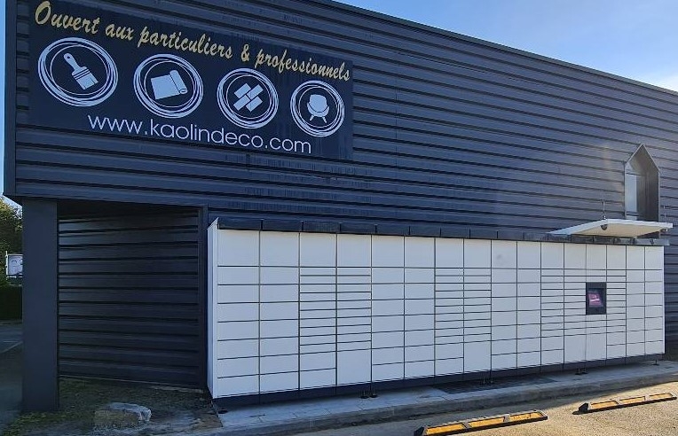 Locker 24/7 Theodore Maison de Peinture, 3 Rue Jean Mermoz, 44980 Sainte-Luce-sur-Loire