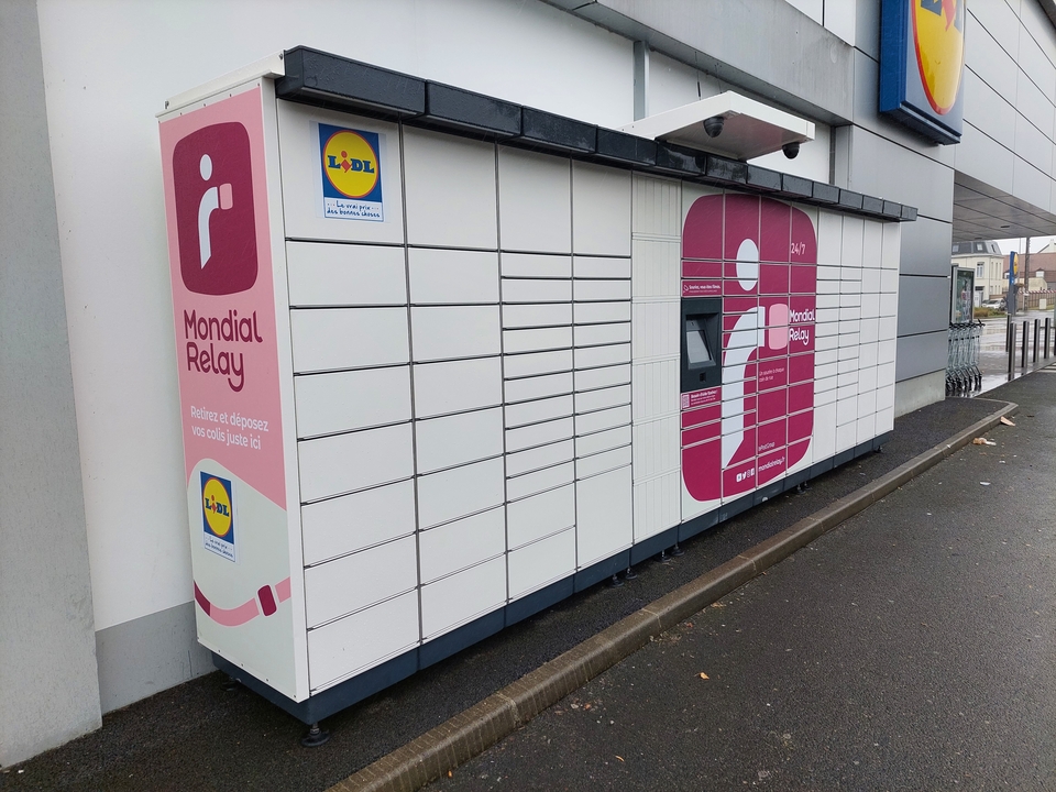 Locker 24/7 Lidl Crespin, 70 70 Rue des Déportés, 59154 Crespin