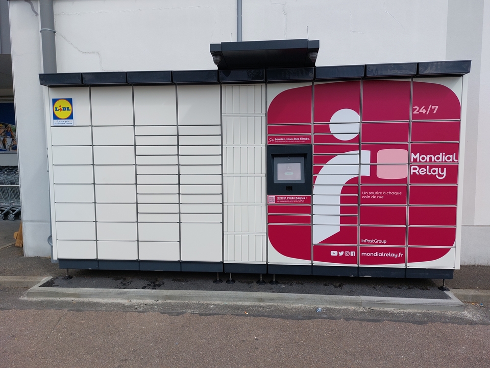 Locker Lidl Grand Couronne, 4 4 Rue Léon Blum, 76530 Grand-Couronne