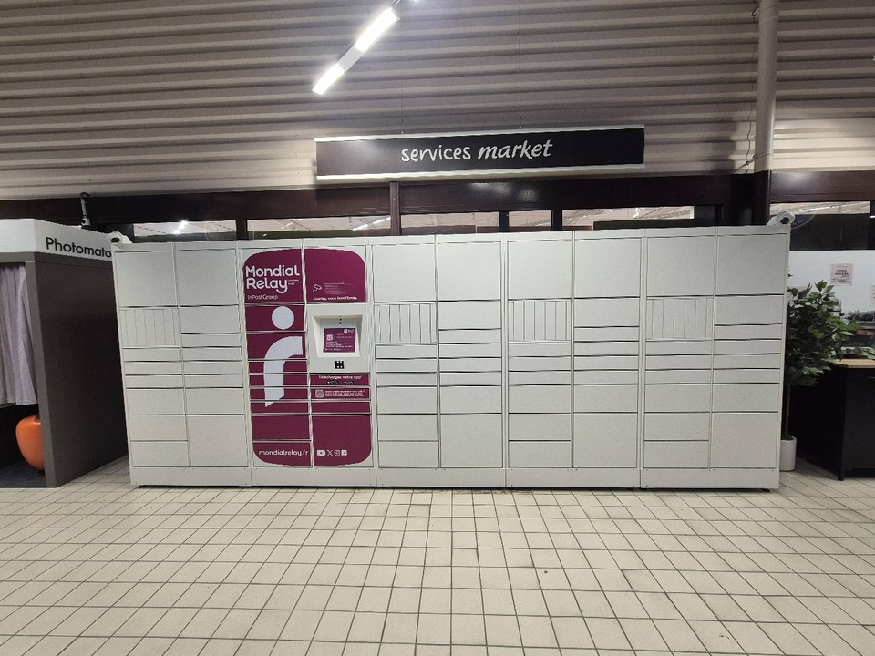 Locker Carrefour Market Chantilly, 5306F Allée de l'Europe, 60500 Chantilly