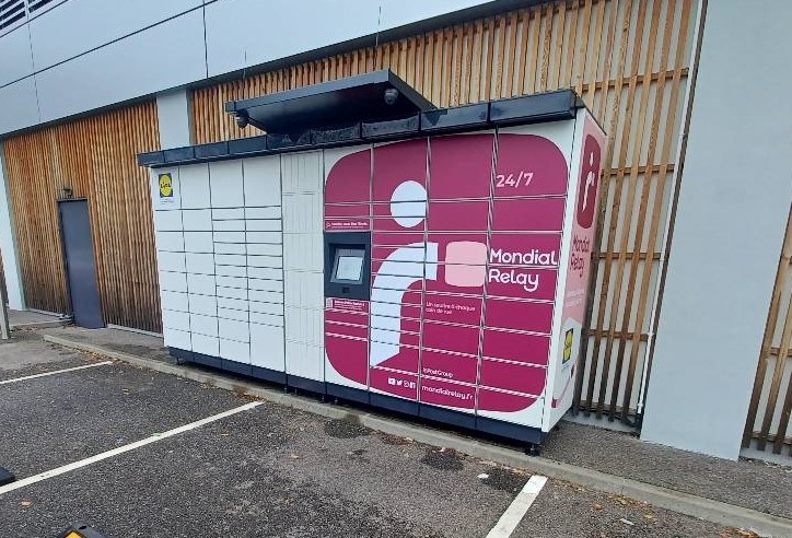 Locker 24/7 Lidl Trois Rois, Rue des 3 Rois, 57070 Metz