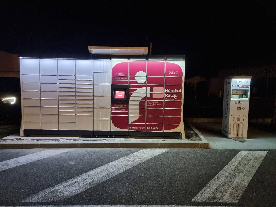 Locker 24/7 Intermarche Belin Beliet, 25 25 Route des Prés, 33830 Belin-Béliet