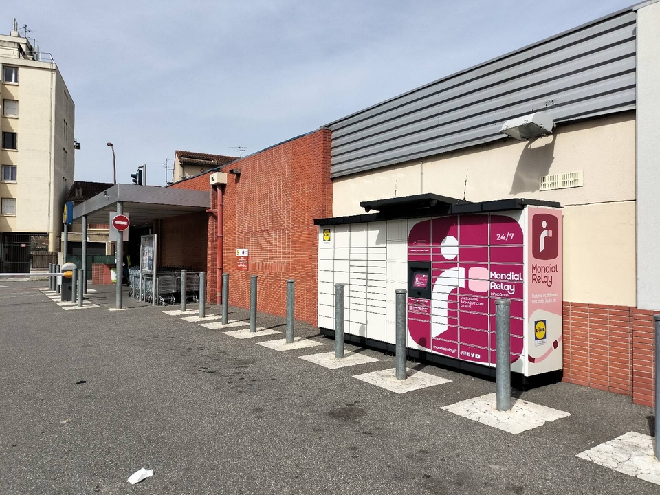Locker Lidl Feretra Toulouse, 84 84 Rue du Feretra, 31400 Toulouse