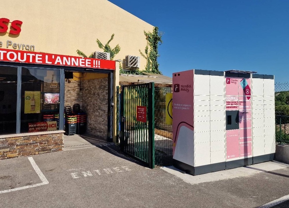 Locker 24/7 U Express, Quartier Le Peyron, Route De Gattières, 06640 Saint-Jeannet