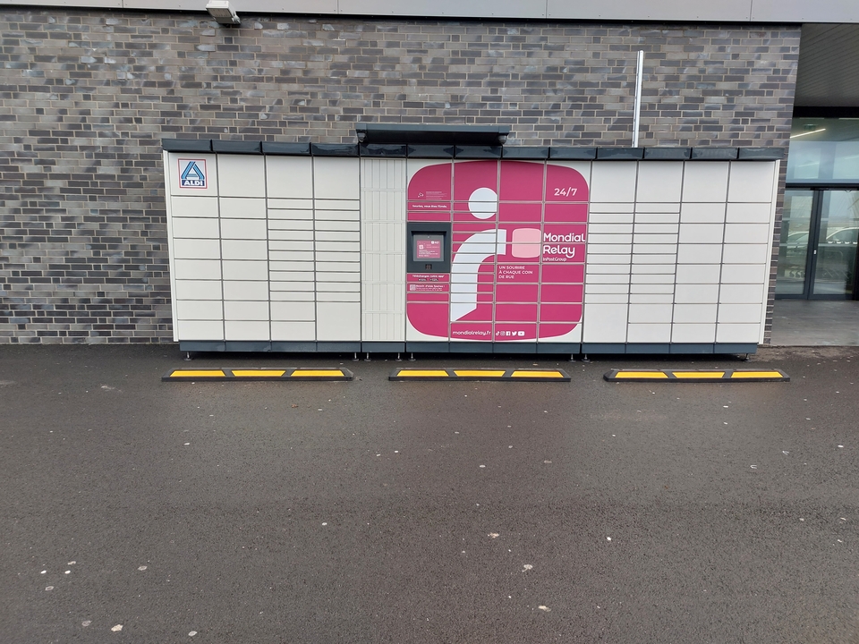 Locker 24/7 Aldi 62930 Wimereux, 24 Rue du Château, 62930 Wimereux