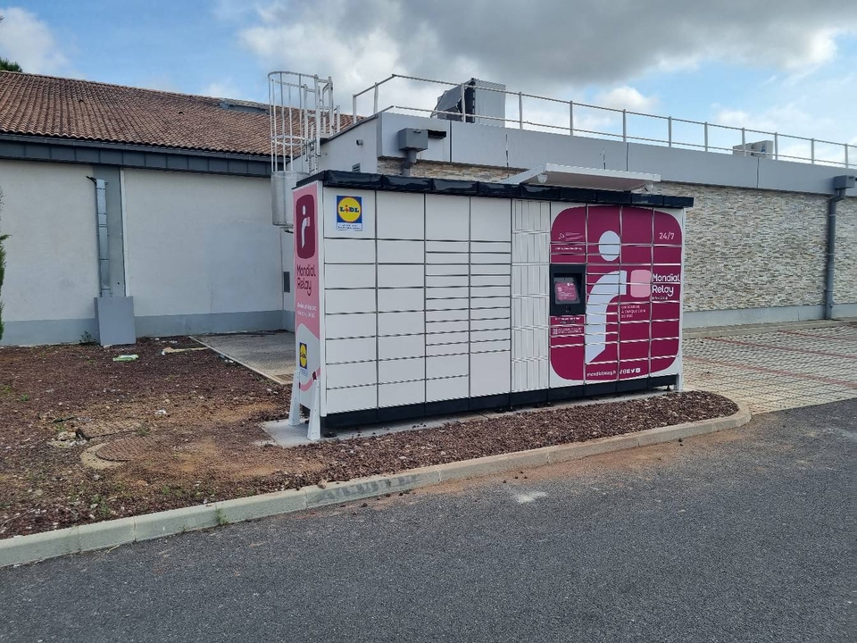 Locker 24/7 Lidl Lalemande Aigues Vives, Vielle Route, 30670 Aigues-Vives