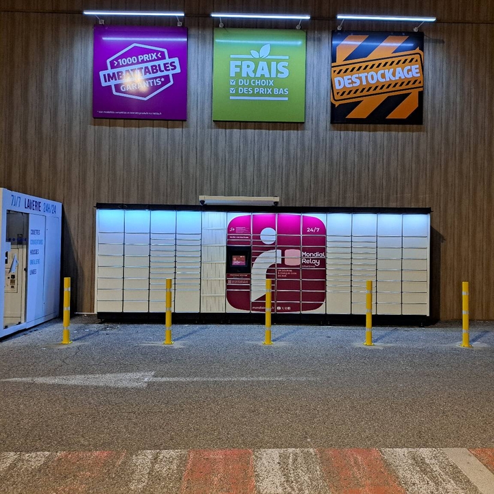 Locker 24/7 Netto 38660 le Touvet, 90 Rue du Charmillon, 38660 Le Touvet