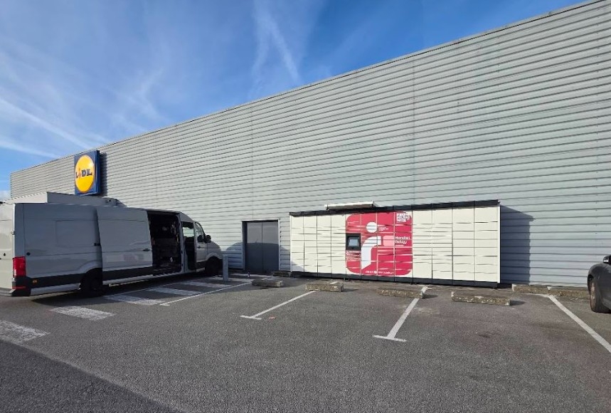 Locker 24/7 Lidl Lrt 56600 Lanester, 43 43 Rue Daniel Trudaine, 56600 Lanester