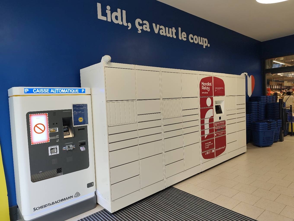 Locker Lidl, Avenue de l'Europe, 78200 Magnanville