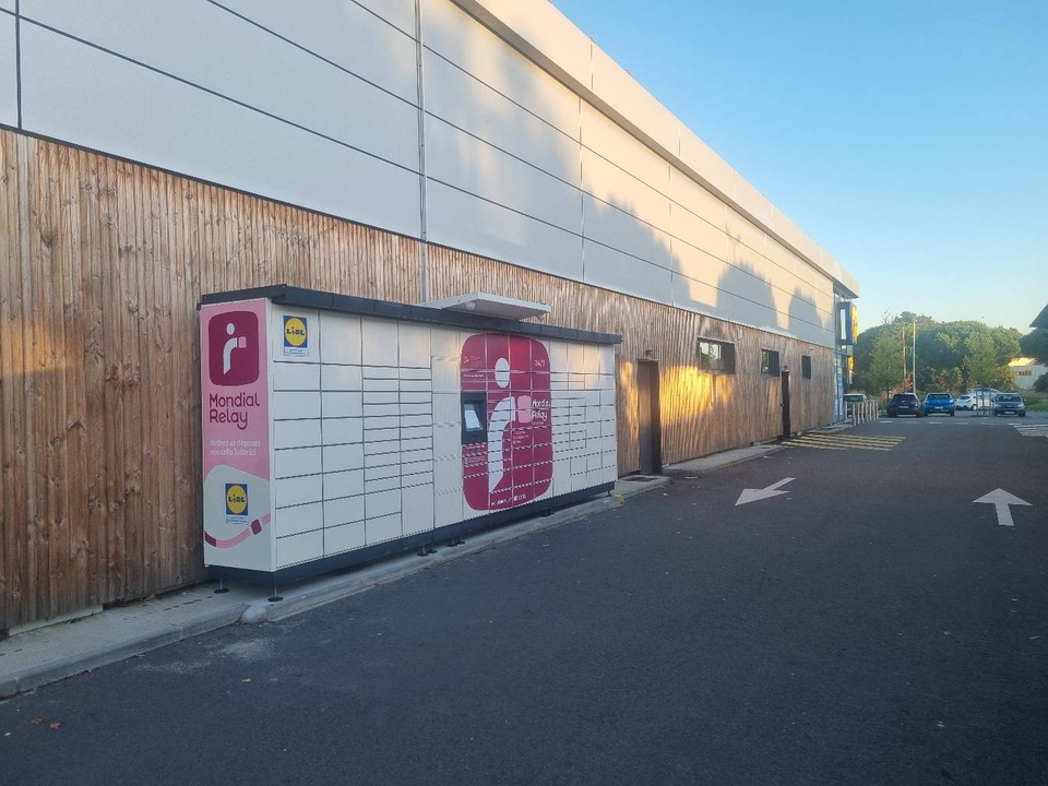 Locker 24/7 Lidl Rte de Molle Saint Nazaire, 109 102 Route de la Villes Molle, 44600 Saint-Nazaire