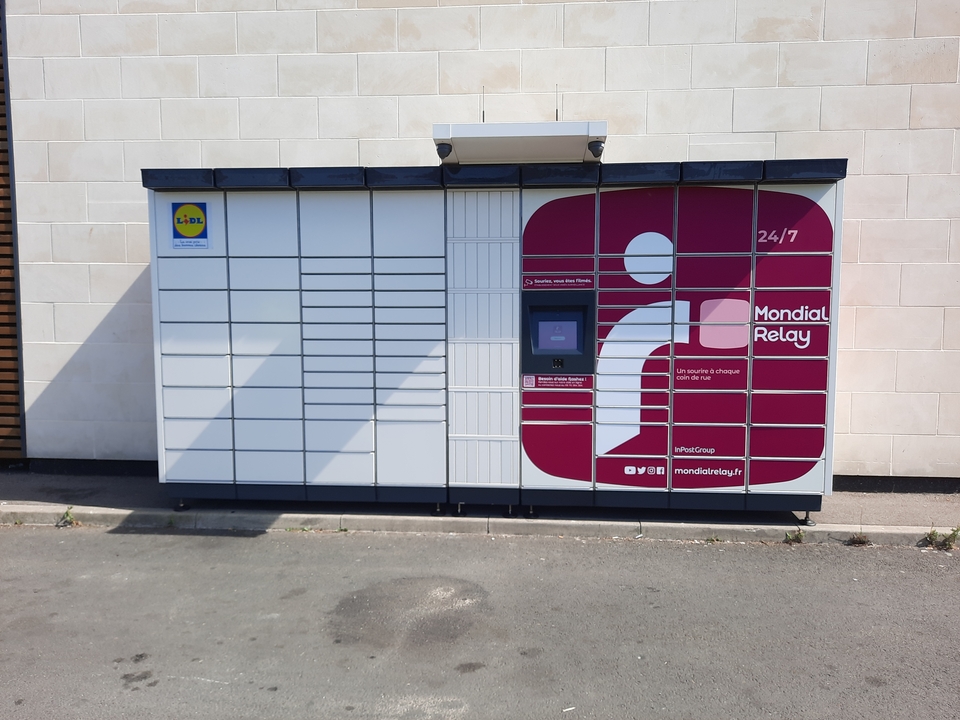 Locker 24/7 Lidl Australie, 24 24 Rue d'Australie, 80000 Amiens