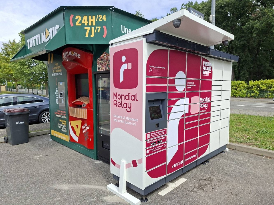 Locker 24/7 Tutti Pizza, 1 1 rue Colette Besson, 31120 Roquettes