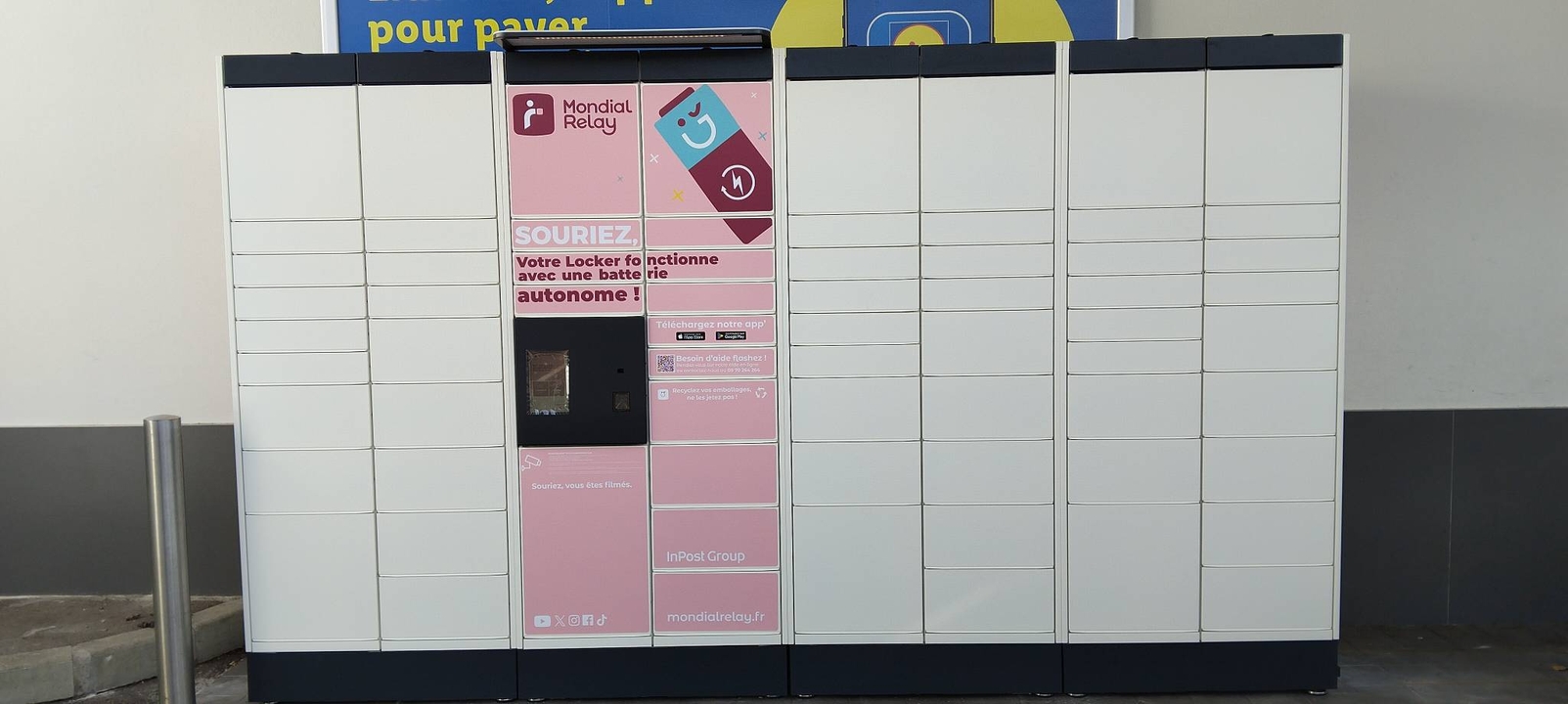 Locker 24/7 Lidl 34600 Bédarieux, 57 66 Avenue Jean Jaurès, 34600 Bédarieux
