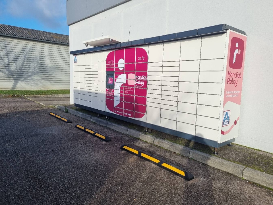 Locker 24/7 Aldi 27340 Pont-de-l'Arche, 44 44 Rue du Gén de Gaulle, 27340 Pont-de-l'Arche