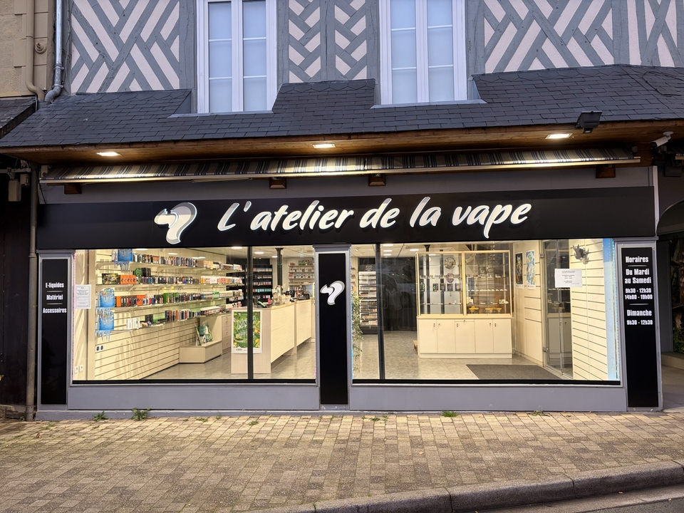 L'Atelier de la Vape, 17 Place du Général de Gaulle, 27260 Cormeilles