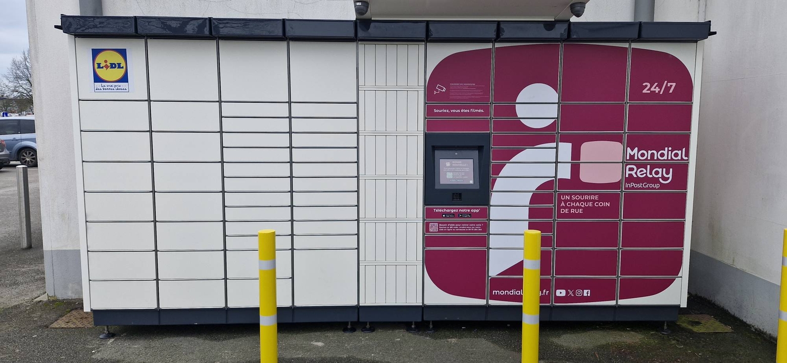 Locker 24/7 Lidl 56400 Auray, 1 1 Rue d'Irlande, 56400 Auray