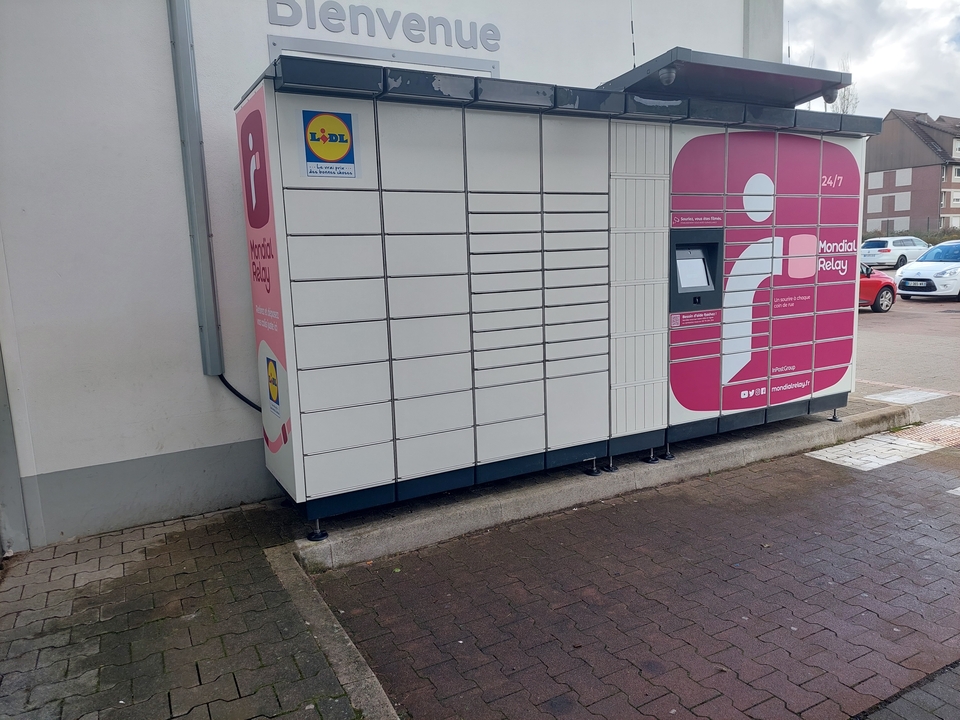 Locker 24/7 Lidl Vieux Thann, 94 94 Route de Mulhouse, 68800 Vieux-Thann