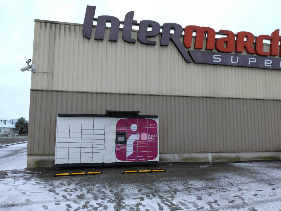 Locker 24/7 Intermarche Villenauxe la Grande, 31 29 Rue Jean Moulin, 10370 Villenauxe-la-Grande