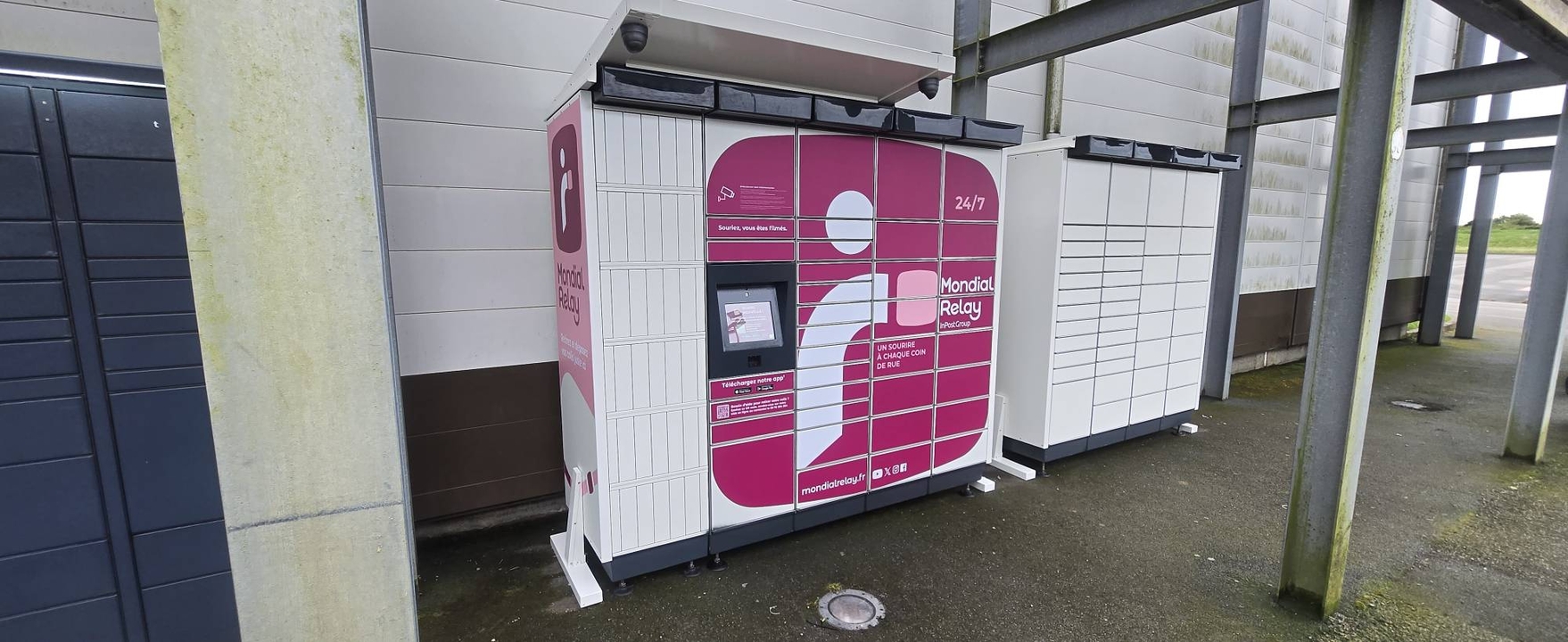 Locker 24/7 Intermarche Longeville sur Mer, 23 60 Chemin du Clouzy, 85560 Longeville-sur-Mer
