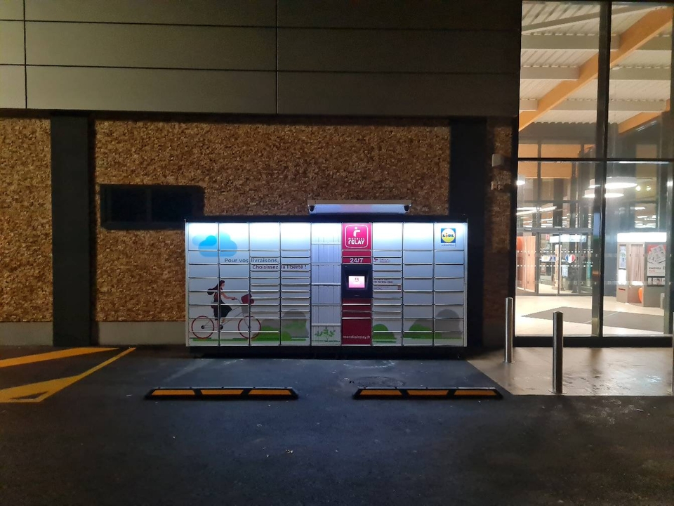 Locker 24/7 Lidl Chateauneuf, 10 Avenue de l'Homme À la Fenêtre, 13220 Chateauneuf-les-Martigues
